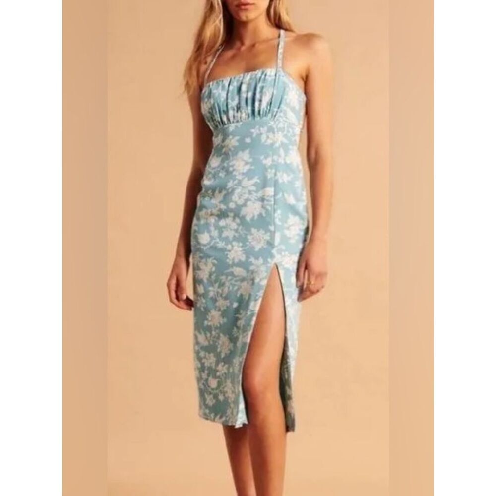 Abercrombie and Fitch Floral Midi Dress